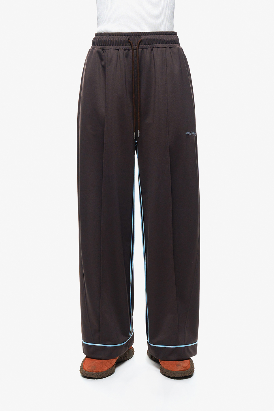 Side line trousers_Brown